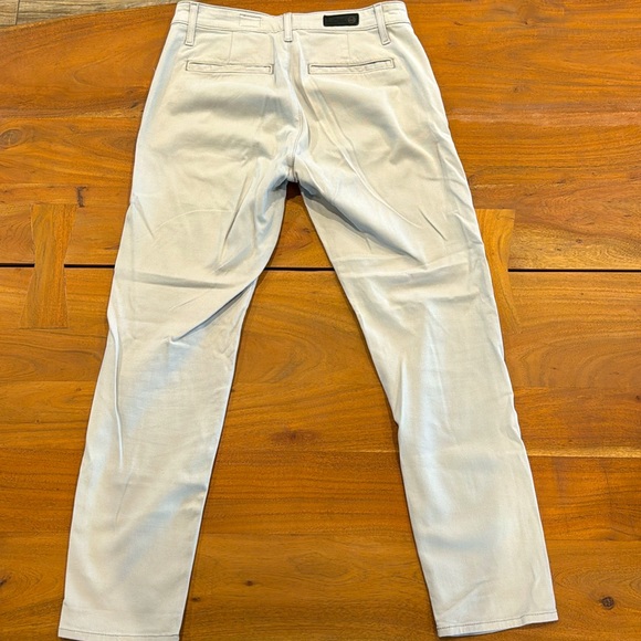 AG The Caden Tailored Trouser in Light Grey. Size 26R. - Picture 2 of 4